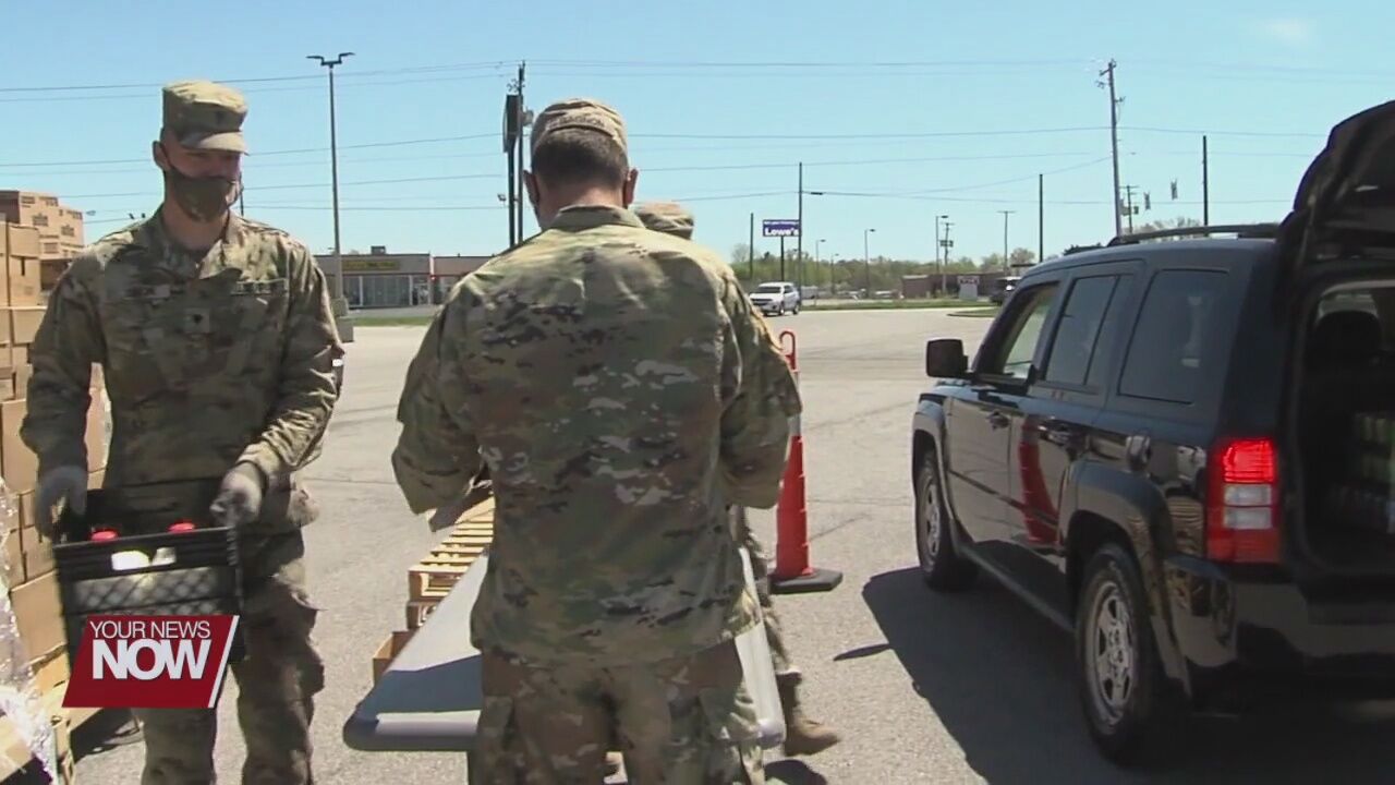Ohio National Guard to return from food bank missions